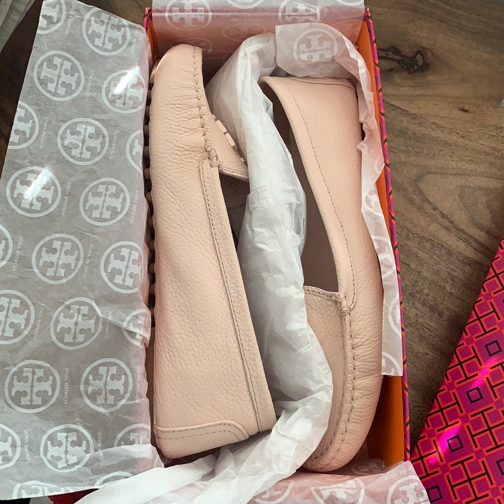 Beautiful blush Tory Burch flats